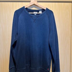 Levi's Men's Navy Blue Crewneck Sweater